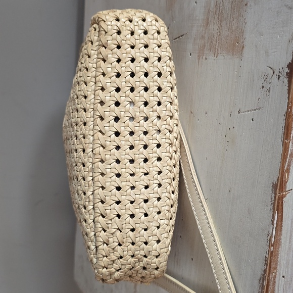 Clare V Midi Sac In Cream Rattan - Picture 11 of 16